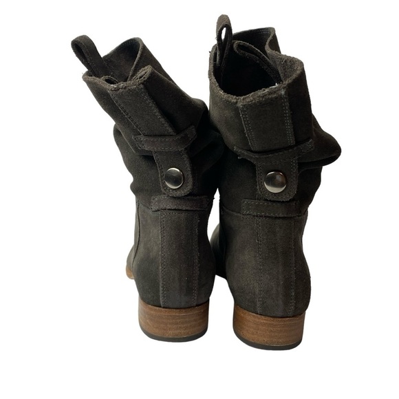 Alberto Fermani Pull on Gray Suede Ankle Booties  Size US 6/ EU 36.5 - Picture 6 of 7